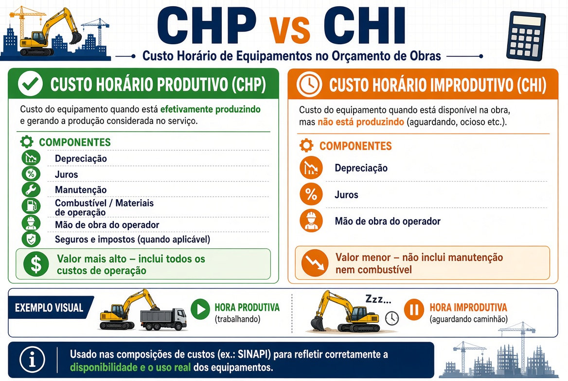Comparação CHP vs CHI