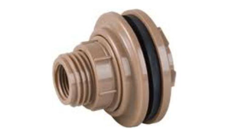 ADAPTADOR PVC, SOLDAVEL, COM FLANGES E ANEL DE VEDACAO, 60 MM X 2