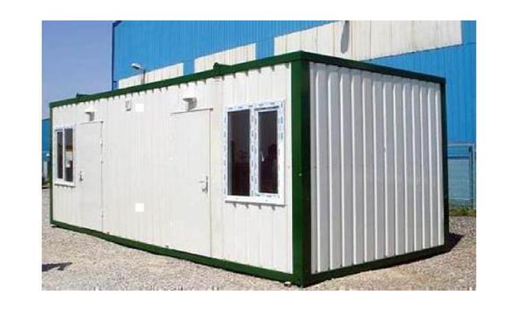 LOCACAO DE CONTAINER 2,30 X 6,00 M, ALT. 2,50 M, COM 1 SANITARIO, PARA ESCRITORIO, COMPLETO, SEM DIVISORIAS INTERNAS (NAO INCLUI MOBILIZACAO/DESMOBILIZACAO)