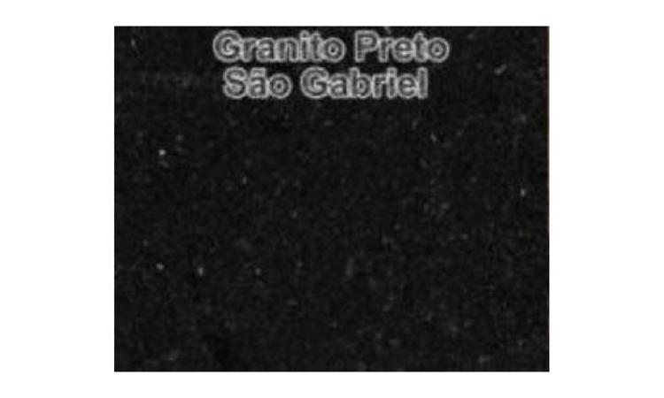 PISO EM GRANITO, POLIDO, TIPO PRETO SAO GABRIEL/ TIJUCA OU OUTROS EQUIVALENTES DA REGIAO, FORMATO MENOR OU IGUAL A 3025 CM2, E= *2* CM
