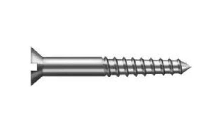 PARAFUSO ROSCA SOBERBA ZINCADO CABECA CHATA FENDA SIMPLES 3,5 X 25 MM (1 