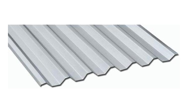 TELHA TRAPEZOIDAL EM ALUMINIO, ALTURA DE *38* MM E ESPESSURA DE 0,7 MM (LARGURA TOTAL DE 1056 MM E COMPRIMENTO DE 5000 MM)