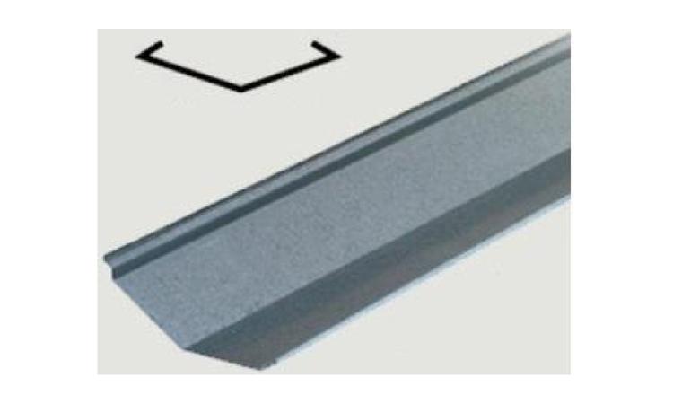CALHA PARA AGUA FURTADA DE CHAPA DE ACO GALVANIZADA NUM 26, CORTE 40 CM