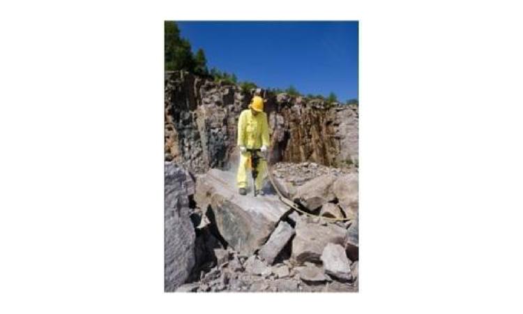 PERFURATRIZ PNEUMATICA MANUAL DE PESO MEDIO, 18KG, COMPRIMENTO DE CURSO DE 6 M, DIAMETRO DO PISTAO DE 5,5 CM