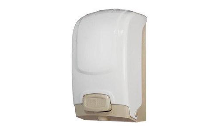 SABONETEIRA PLASTICA TIPO DISPENSER PARA SABONETE LIQUIDO COM RESERVATORIO 800 A 1500 ML