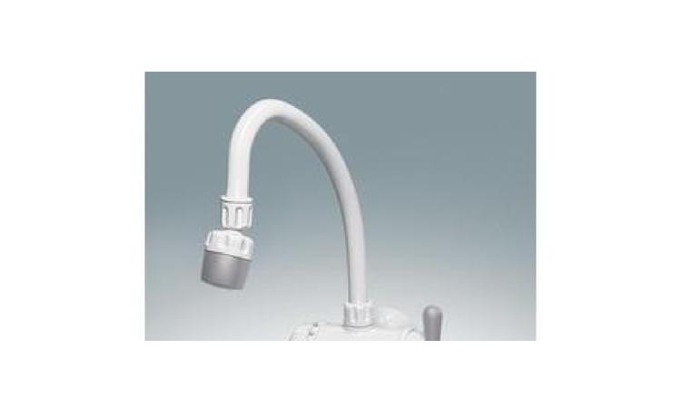 TORNEIRA ELETRICA DE PAREDE, PLASTICA, BICA ALTA, PARA COZINHA, 5500 W (110/220 V)