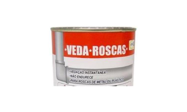PASTA VEDA JUNTAS/ROSCA, EMBALAGEM DE *500* G, PARA INSTALACOES DE AGUA, GAS E OUTROS