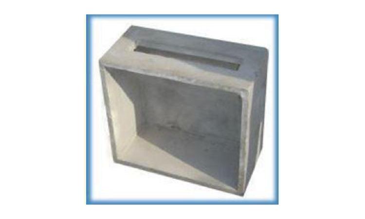 CAIXA PARA HIDROMETRO CONCRETO PRE MOLDADO, *0,24 M X 0,45 M X 0,30* M (L X C X A)
