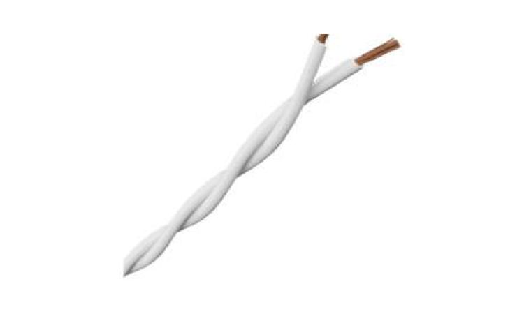 CORDAO DE COBRE, FLEXIVEL, TORCIDO, CLASSE 4 OU 5, ISOLACAO EM PVC/D, 300 V, 2 CONDUTORES DE 2,5 MM2