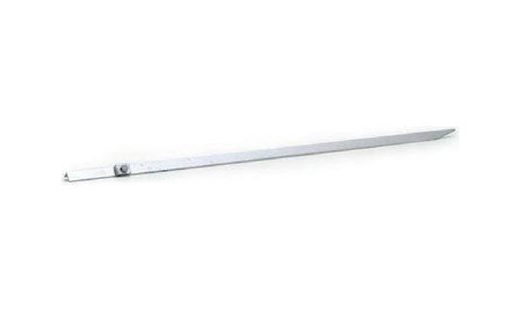 HASTE DE ATERRAMENTO EM ACO GALVANIZADO TIPO CANTONEIRA COM 2,00 M DE COMPRIMENTO, 25 X 25 MM E CHAPA DE 3/16