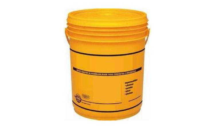 ADITIVO IMPERMEABILIZANTE DE PEGA NORMAL PARA ARGAMASSAS E CONCRETOS SEM ARMACAO, LIQUIDO E ISENTO DE CLORETOS