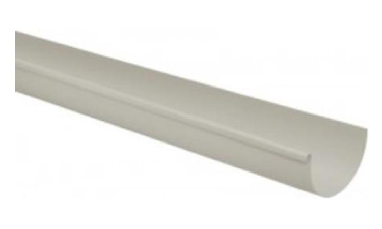 CALHA / PERFIL PLUVIAL DE PVC, DIAMETRO ENTRE *119 E 170* MM, COMPRIMENTO DE 3 M, PARA DRENAGEM PLUVIAL PREDIAL
