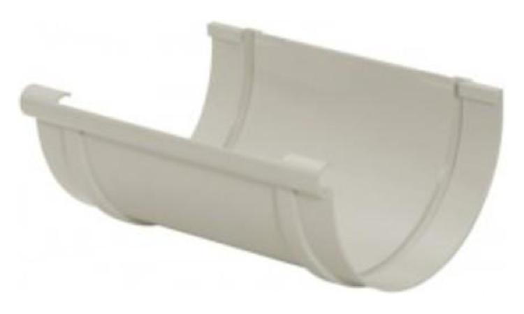 EMENDA PARA CALHA PLUVIAL, PVC, DIAMETRO ENTRE 119 E 170 MM, PARA DRENAGEM PLUVIAL PREDIAL