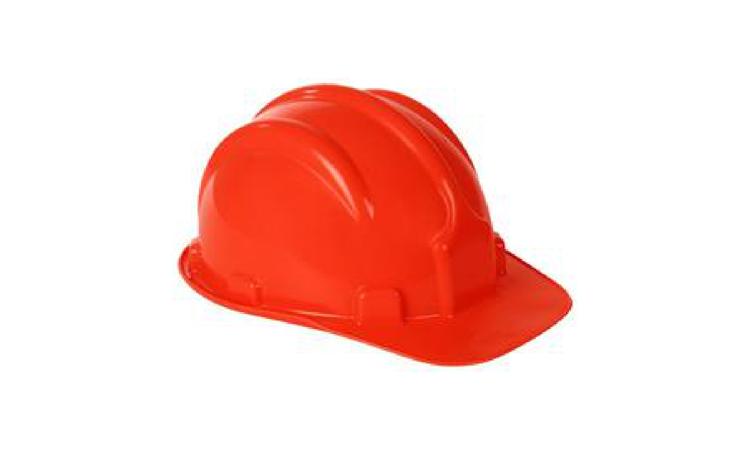 CAPACETE DE SEGURANCA ABA FRONTAL COM SUSPENSAO DE POLIETILENO, SEM JUGULAR (CLASSE B)