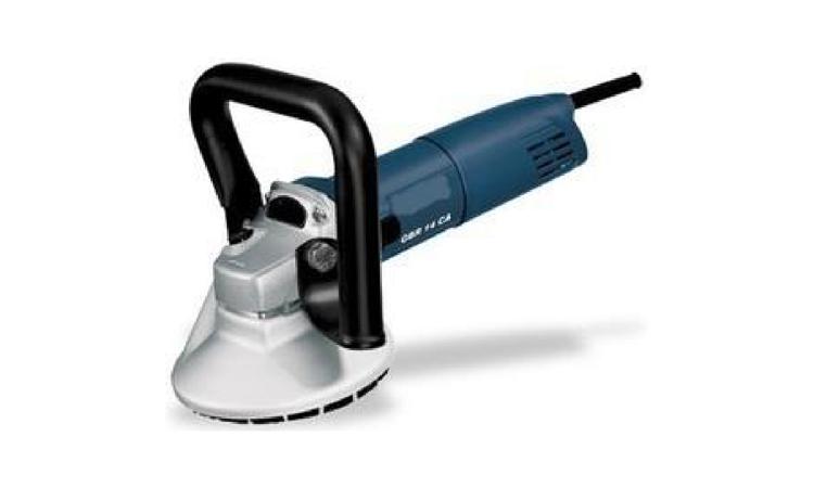 LIXADEIRA ELETRICA ANGULAR PARA CONCRETO, POTENCIA 1.400 W, PRATO DIAMANTADO DE 5