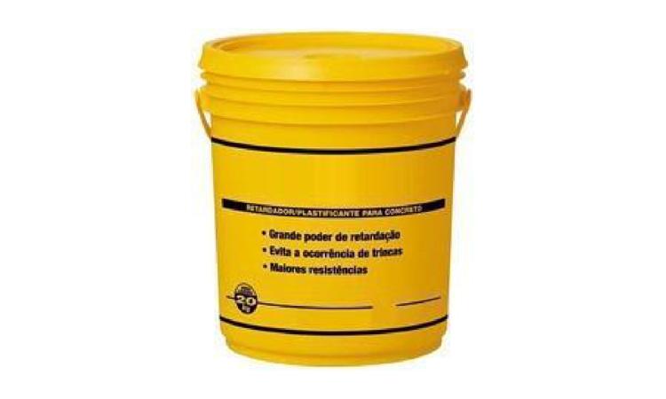 ADITIVO PLASTIFICANTE RETARDADOR DE PEGA E REDUTOR DE AGUA PARA CONCRETO, LIQUIDO E ISENTO DE CLORETOS