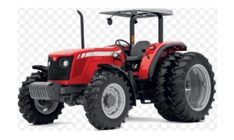 TRATOR DE PNEUS COM POTENCIA DE 105 CV, TRACAO 4 X 4, PESO COM LASTRO DE 5775 KG