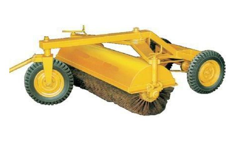 VASSOURA MECANICA REBOCAVEL COM ESCOVA CILINDRICA LARGURA UTIL DE VARRIMENTO = 2,44M