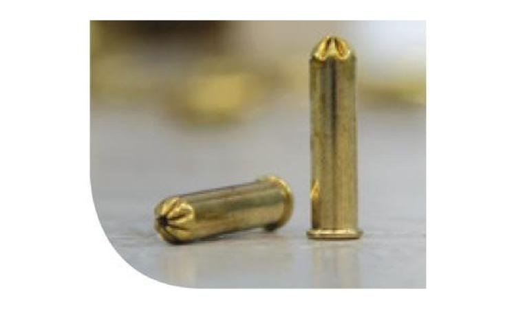 FINCAPINO LONGO CALIBRE 22, CARGA FORTE POTENCIA 7 (PARA FERRAMENTA DE ACAO DIRETA), COR AMARELA