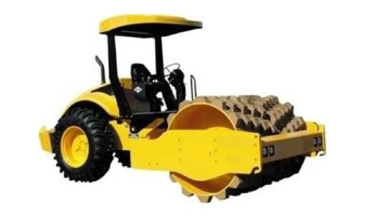 ROLO COMPACTADOR PE DE CARNEIRO VIBRATORIO, POTENCIA 125 HP, PESO OPERACIONAL SEM/COM LASTRO 11,95/13,30 T, IMPACTO DINAMICO 38,5/22,5 T, LARGURA DE TRABALHO 2,15 M