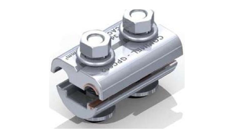GRAMPO PARALELO METALICO PARA CABO DE 6 A 50 MM2, COM 2 PARAFUSOS