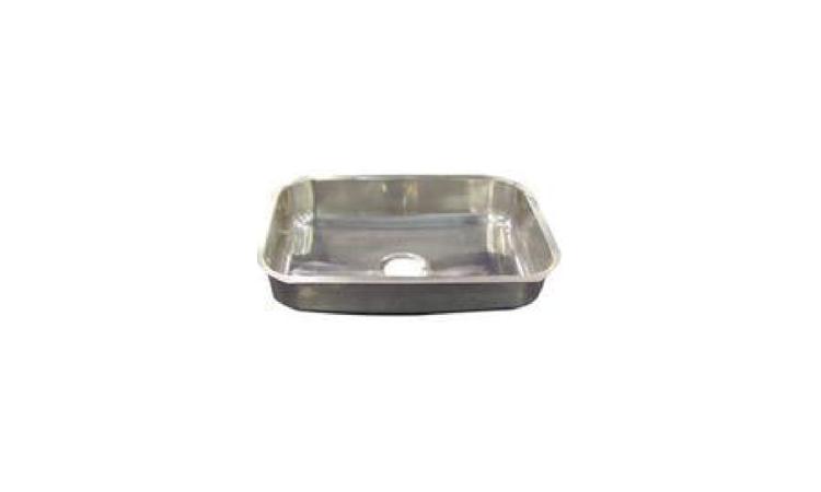 CUBA ACO INOX (AISI 304) DE EMBUTIR COM VALVULA 3 1/2 