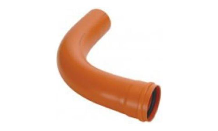 CURVA LONGA PVC, PB, JE, 90 GRAUS, DN 150 MM, PARA REDE COLETORA ESGOTO