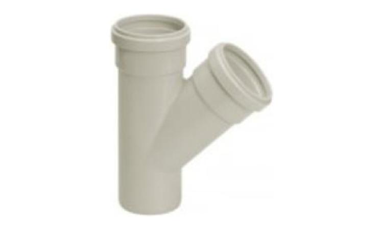 JUNCAO SIMPLES, PVC SERIE R, DN 75 X 75 MM, PARA ESGOTO PREDIAL