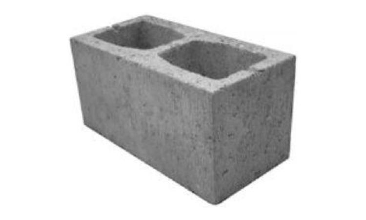 BLOCO DE CONCRETO ESTRUTURAL 19 X 19 X 39 CM, FBK 4,5 MPA (NBR 6136)