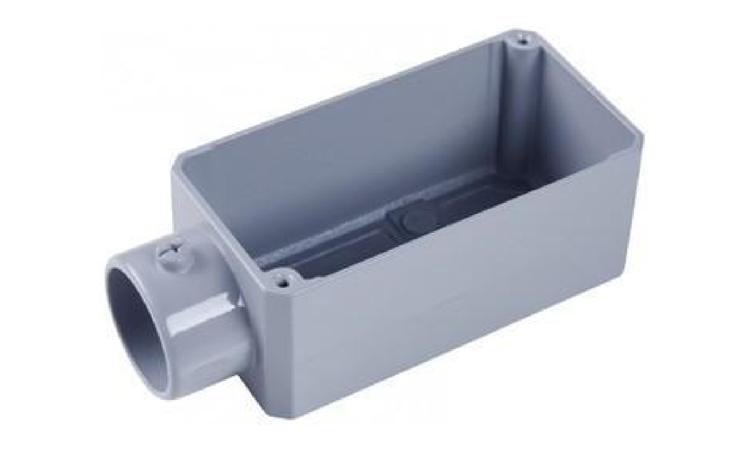 CONDULETE DE ALUMINIO TIPO E, PARA ELETRODUTO ROSCAVEL DE 4