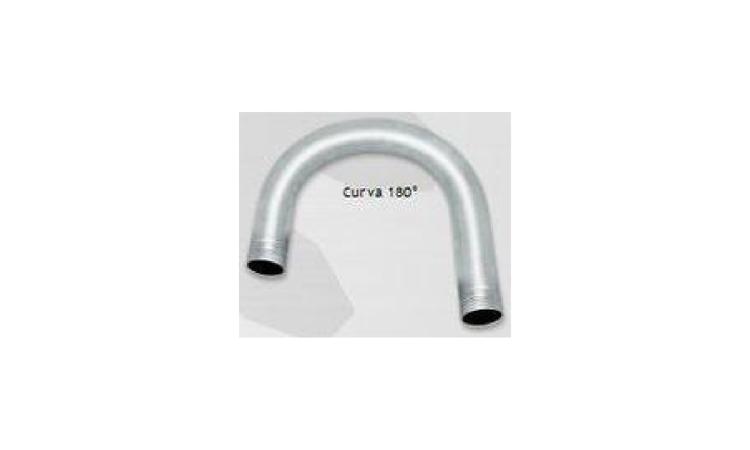 CURVA 135 GRAUS PARA ELETRODUTO, EM ACO GALVANIZADO ELETROLITICO, COM ROSCA, DIAMETRO DE 15 MM (1/2