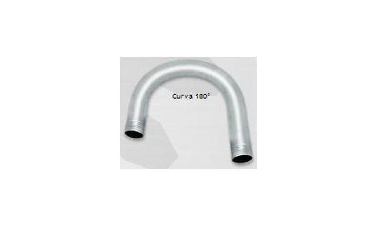 CURVA 90 GRAUS PARA ELETRODUTO, EM ACO GALVANIZADO ELETROLITICO, COM ROSCA, DIAMETRO DE 50 MM (2