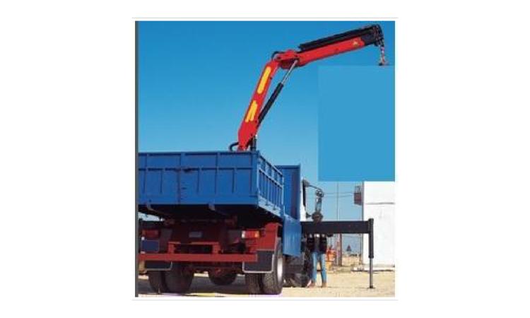 GUINDAUTO HIDRAULICO, CAPACIDADE MAXIMA DE CARGA 8500 KG, MOMENTO MAXIMO DE CARGA 30,4 TM, ALCANCE MAXIMO HORIZONTAL 14,30 M, PARA MONTAGEM SOBRE CHASSI DE CAMINHAO PBT MINIMO 23000 KG (INCLUI MONTAGEM, NAO INCLUI CAMINHAO)
