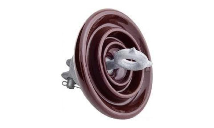 ISOLADOR DE PORCELANA SUSPENSO, DISCO TIPO GARFO OLHAL, DIAMETRO DE 152 MM, PARA TENSAO DE *15* KV