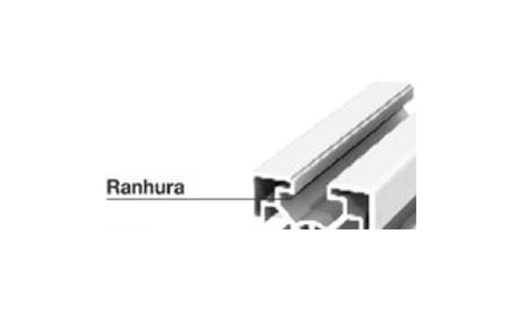 PERFIL DE ALUMINIO ANODIZADO