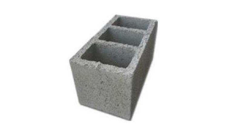 BLOCO DE VEDACAO DE CONCRETO APARENTE 19 X 19 X 39 CM (CLASSE C - NBR 6136)