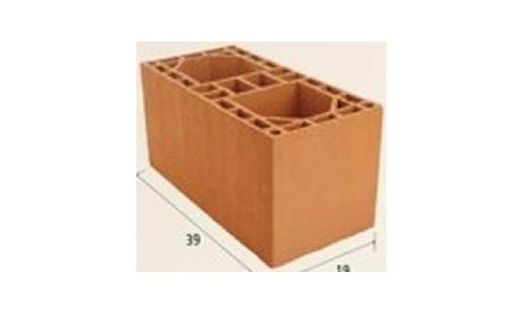 BLOCO ESTRUTURAL CERAMICO DE 19 X 19 X 39 CM (L X A X C) E 6,0 MPA