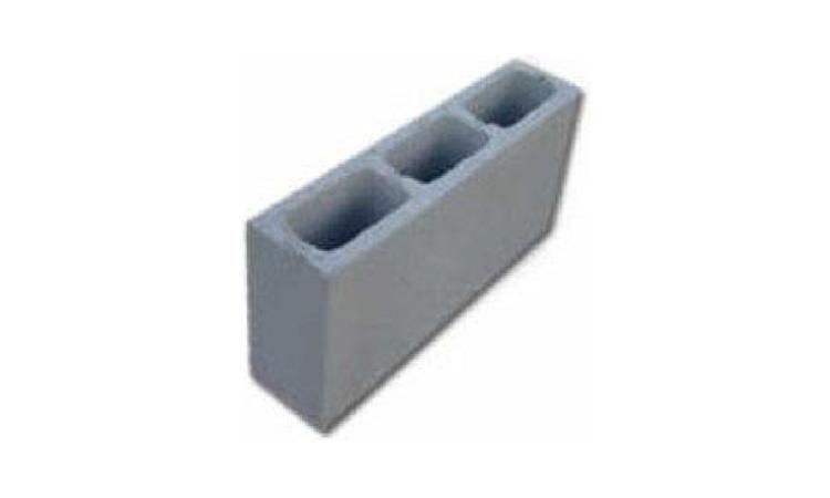 BLOCO DE VEDACAO CONCRETO APARENTE 9 X 19 X 39 CM (CLASSE C - NBR 6136)