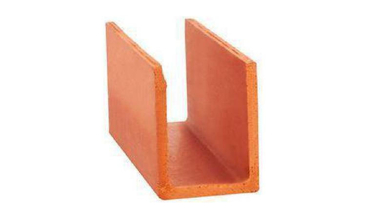 CANALETA ESTRUTURAL CERAMICA DE 14 X 19 X 29 CM (L X A X C) E 6,0 MPA