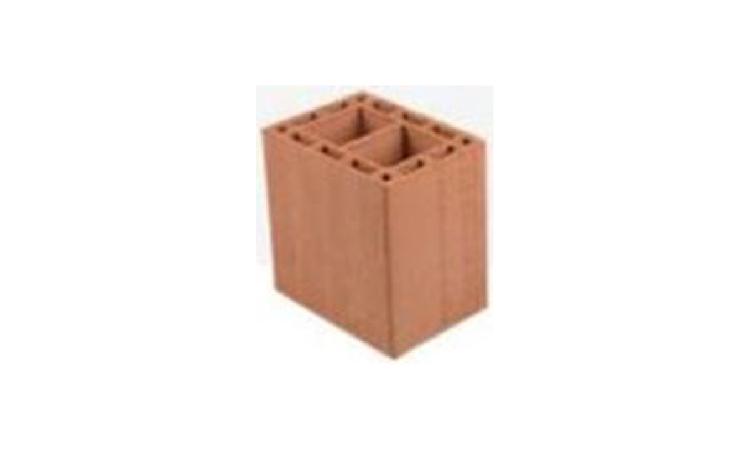 MEIO BLOCO ESTRUTURAL CERAMICO DE 14 X 19 X 19 CM (L X A X C) E 6,0 MPA