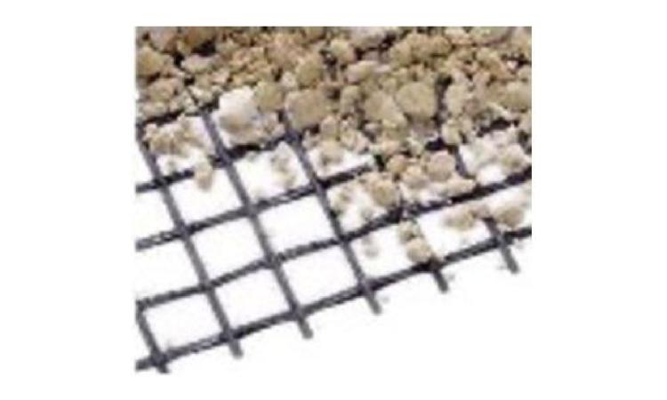 GEOGRELHA TECIDA COM FILAMENTOS DE POLIESTER + PVC, RESISTENCIA LONGITUDINAL: 90 KN/M, RESISTENCIA TRANSVERSAL: 30 KN/M, ALONGAMENTO = 12 POR CENTO