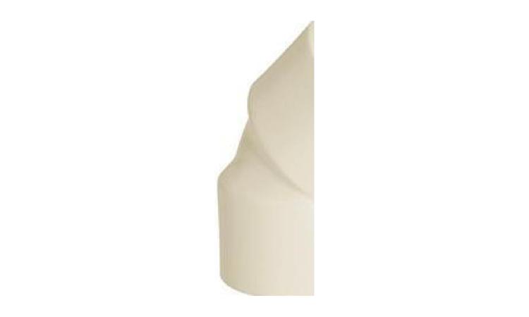 JOELHO PVC, ROSCAVEL, 45 GRAUS, 1