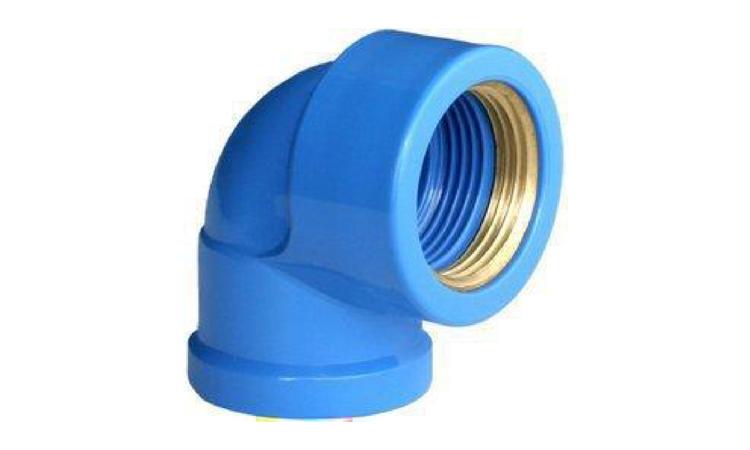 JOELHO PVC, SOLDAVEL, COM BUCHA DE LATAO, 90 GRAUS, 25 MM X 3/4