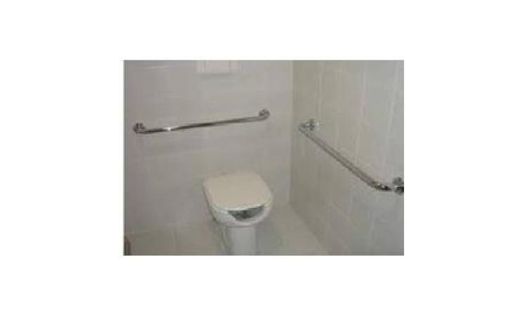 BARRA DE APOIO RETA, EM ACO INOX POLIDO, COMPRIMENTO 90 CM, DIAMETRO MINIMO 3 CM