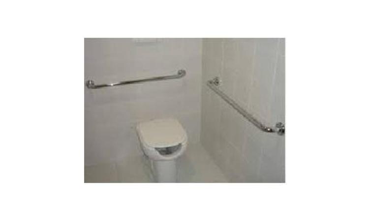 BARRA DE APOIO RETA, EM ALUMINIO, COMPRIMENTO 70CM, DIAMETRO MINIMO 3 CM
