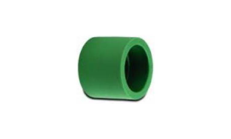 LUVA SIMPLES PPR, F/F, SOLDAVEL, DN 25 MM, PARA AGUA QUENTE PREDIAL