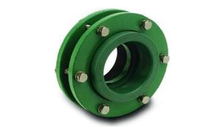 UNIAO COM FLANGE PPR, COM PARAFUSOS, DN 40 MM, PARA AGUA QUENTE PREDIAL