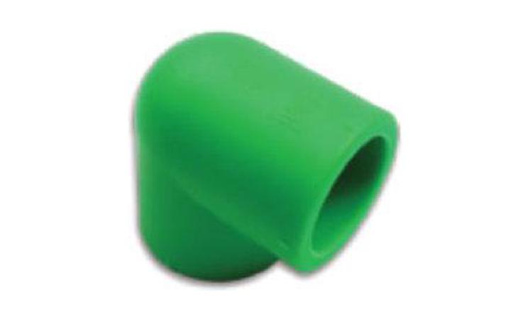 JOELHO PPR, 90 GRAUS, SOLDAVEL, F/F, DN 20 MM, PARA AGUA QUENTE PREDIAL