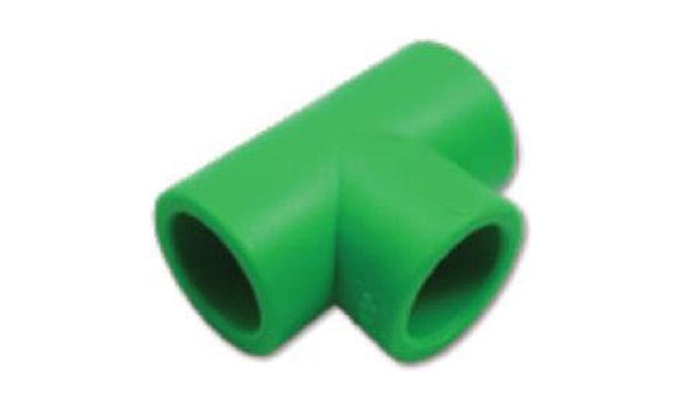 TE NORMAL, PPR, F/F/F, SOLDAVEL, 90 GRAUS, DN 20 X 20 X 20 MM, PARA AGUA QUENTE PREDIAL