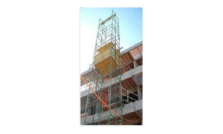 ELEVADOR DE CARGA A CABO, CABINE SEMI FECHADA 2,0 X 1,5 X 2,0 M, CAPACIDADE DE CARGA 1000 KG, TORRE 2,38 X 2,21 X 15 M, GUINCHO DE EMBREAGEM, FREIO DE SEGURANCA, LIMITADOR DE VELOCIDADE E CANCELA
